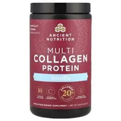 ancient - nutrition - multi collagen protein vanilla 252g