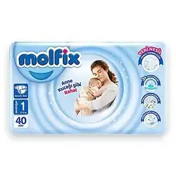 Molfix Baby Diapers Size 1 40 Pieces