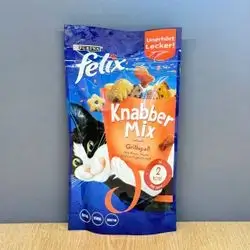 Felix Snack Mix Beef & Chicken & Salmon Flavor 60g 