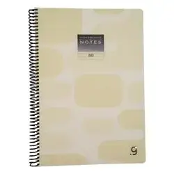 Gipta notebook with spiral binder 