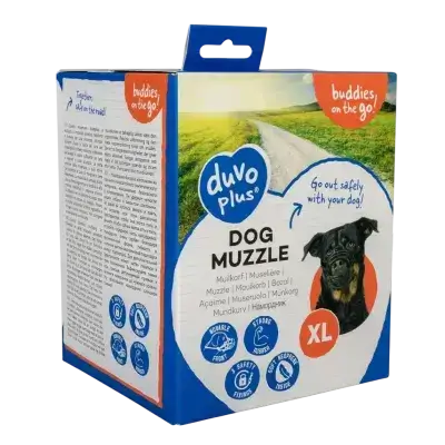 Duvo Dog Muzzle Rubber Xl 11441