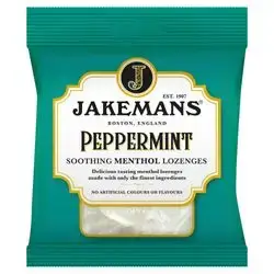 Jakemans Peppermint Soothing Menthol Lozenges 73g