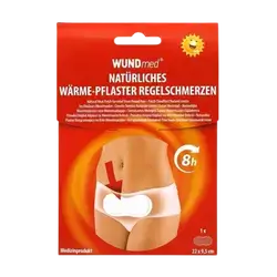 Warming Patch for Menstrual Pain 22 x 9.5cm 1Pcs _ Wund Med