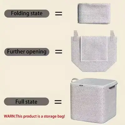Extra Large Storage Box with Lid - L