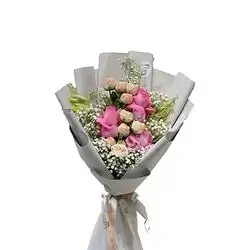 Baby Rose And Rose Bouquet