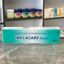 melacare forte ( hydroquinone , tretinoin , mometasone ) cream 15g