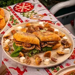 Fig And Halloumi Sandwich