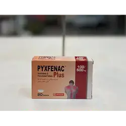 Pyxfenac Plus 100/500Mg Tablet Pyxus Aceclofenac / Paracetamol