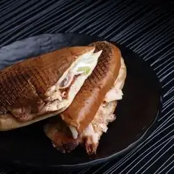 Arabic Shawarma Meal In French Bread