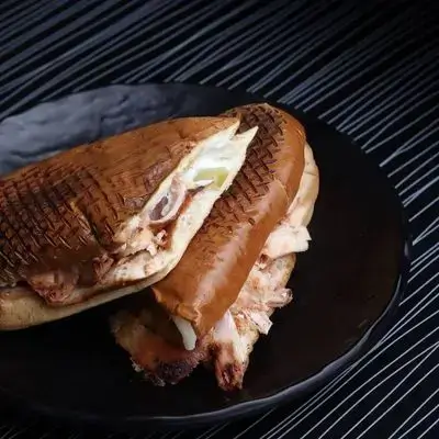Arabic Shawarma Meal In French Bread