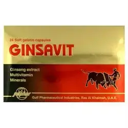 ginsavit 24 soft gelatin capsules