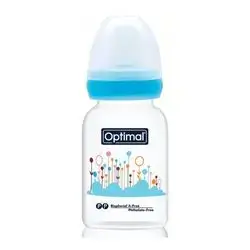 Optimal Anti-Colic Slim Bottle with Holder 140 mL