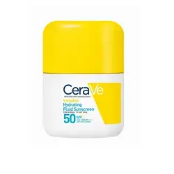 CeraVe Invisible Hydrating Fluid Sunscreen for Normal to Dry Skin SPF50+ 50ml