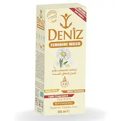 Deniz Feminine Wash With Chamomile Extract 255Ml