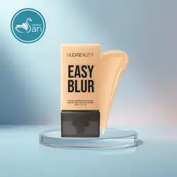 Huda Beauty Easy Blur Natural Airbrush Foundation, custard 220n, 30ml