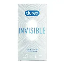 Durex Condoms Invisible 12Pcs