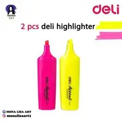 2pcs Highlighter deli 