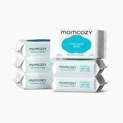 momcozy Nose Saline Wipes - 1 pack - 30 wipes