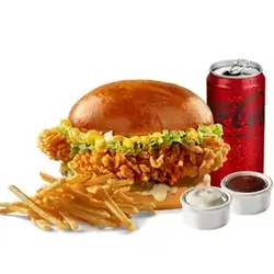 Cajun Burger Menu