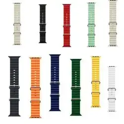 Nylon Smart Watch Ultra Silicone Strap