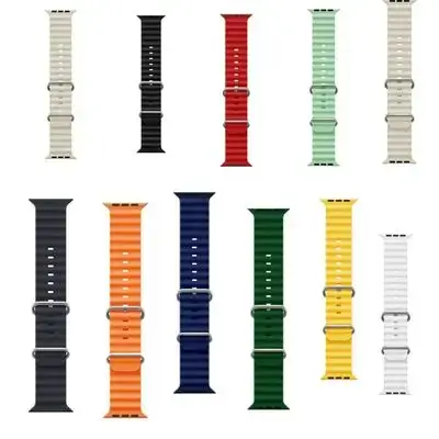 Nylon Smart Watch Ultra Silicone Strap