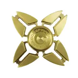 Gold Fidget Spinner (Random Metallic Style) – Metal Stress Relief Toy