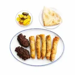 Meat Borek and Shifta Kebab