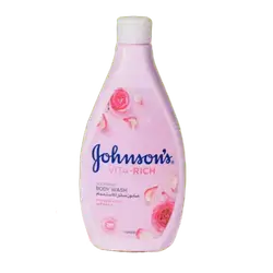 Vita-Rich Soothing Body Wash With Rose Water 400ml _ Johnson's