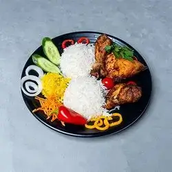 Rice Cup With Grilled Chicken Thigh
