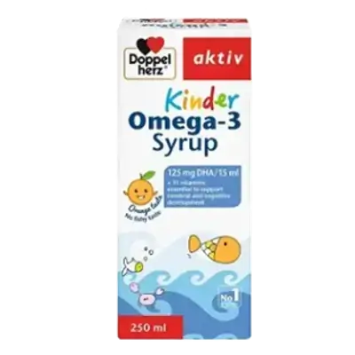Kinder Omega-3 Syrup 250ml _ Doppel Herz