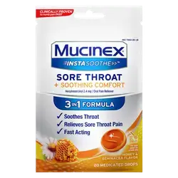 Insta Soothe Honey 40drops MUCINEX