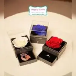 Single Everlasting Flower Display Gift Box