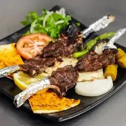 Charcoal Grilled Lamb Ribs