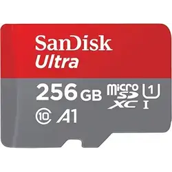 SanDisk Ultra MicroSDXC UHS-1 Card With Adapter 256GB