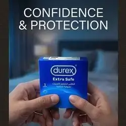 Durex Extra Safe - 3 Condoms.