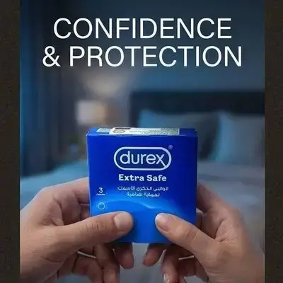 Durex Extra Safe - 3 Condoms.