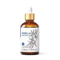 HIQILI Vanilla Essential Oil, 100% Pure Natural -  30ml/1 FL OZ
