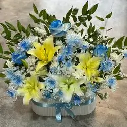  Box flower