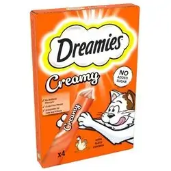 Dreamies Creamy Tasty Chicken 4X