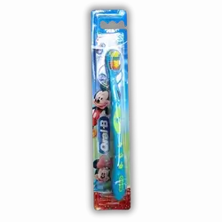 Soft toothbrush for children aged 2 to 4 years