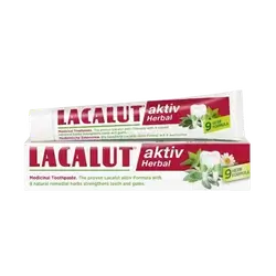 Aktiv Herbal Medicinal Toothpaste 75ml _ LACALUT