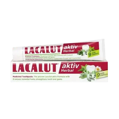 Aktiv Herbal Medicinal Toothpaste 75ml _ LACALUT