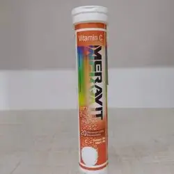 MERAVIT Vitamin C Effervescent - 20 Tablets