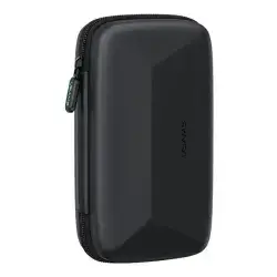USAMS Jane06 6.7 inch Storage Bag Double Layer Shockproof Zipper Electronic Organizer Travel Case