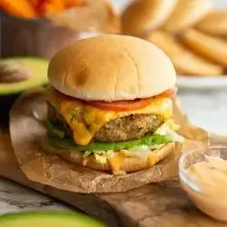 Cheese Chicken Burger