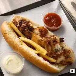 Chicken Sandwich In French Bun