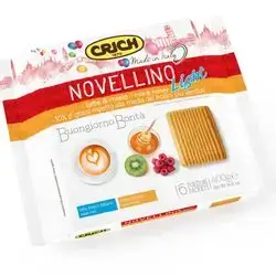 Crich - Novellino biscuits with milk and honey - +4 month