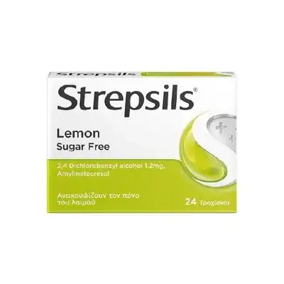 Strepsils - Lemon Sugar Free Lozenges