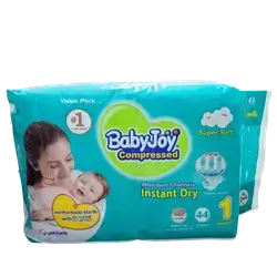 Baby Joy Diapers No. 1, 44 count
