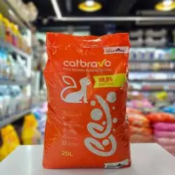 Cat Bravo Cat Litter Unscented 20L